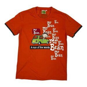 Vintage Mr Bean T-Shirt Size Small Y2K “A Man Of Few Words”